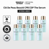 Clé de Peau Beauté The Serum (7ml x 8 = 56ml) Radiance Boosting Hydrating Anti-Aging Mini Sample - 1