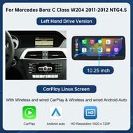 1920*720 Linux System Head Unit Touch Screen for Mercedes-Benz C Class W204 2011-2012 NTG4.5 Wireles