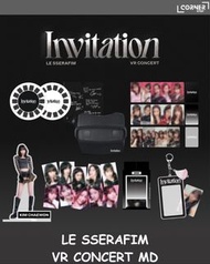 (已截) [韓國預訂] FIM最新韓國周邊代購 LE SSERAFIM VR CONCERT MD