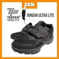 [ZEN] TEEPER Kasut Hitam Ringan Sekolah Rendah Menengah  Size31-42 I Black Lightweight School Shoes 