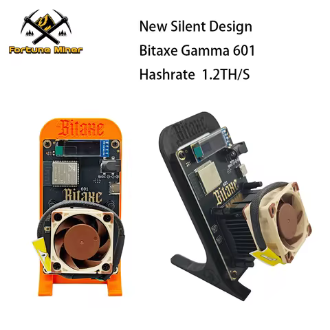 Bitaxe Gamma 601 Lucky Miner 1.2TH/s BTC Solo Miner Cryptos Miner Mining Lottery Machine Home Use No