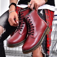 [Large Size 35~48] New England D. Martens Martin Boots Eight-Hole Genuine Leather Martin Boots Overa