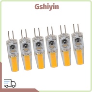 GSHIYMY 6PCS G4 Light Bulb, 120V 180lm G4 LED Bulb, Easy 2W Light Bulb Chandelier