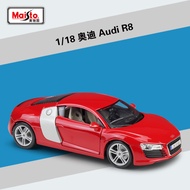 1:18 High Meticulous Audi R8 GT Alloy Model Car Static Metal Model Vehicles With Box