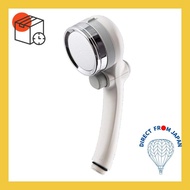 Takagi shower head with water purification. Feel-good clean water shower system with salt removal, water-saving, and hand-held stop valve. JSB222