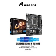 Gigabyte H610M K V2 DDR5 Micro ATX (mATX) Intel LGA1700 Motherboard | 14th/13th/12th Gen | Intel i3-