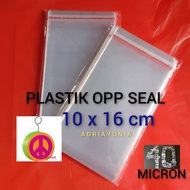 OPP Seal Plastic 10 x 16 cm THICK - OPP Plastic 10x16 Thick Seal