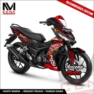 HONDA Decal Sticker SupraHONDA GTR 150 Decal Sticker Supra GTR Sticker Striping Decal Supra DragonGT