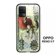 Softcase Glass Kaca Oppo Reno 5F - Casing Hp Oppo Reno 5F - J60 - Pelindung hp - Case Handphone -