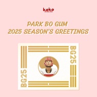 [Park Bo Gum] 2025 Season’s Greetings – Official K-Star Package/ Korean Actor / Season Greetings 202