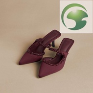 AFL Max Fashion Embellished Slip-On Sandals With Stilleto Heels