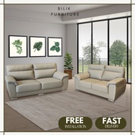 Bilik Furniture- Leather Sofa/ Leather 2+3 Sofa set Leather Sofa /Sofa Ruang Tamu