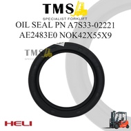Oil Seal AE2483E0 NOK42X55X9 A7S33-02221 HELI FORKLIFT Counter Forklift Seal Spare PartBalance