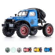 Fms FCX24 RC Crawler 1/24 Remote Control Car, Power Wagon 4WD RC Crawler RC Rock Crawler