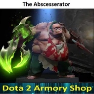 🔥Dota2 Pudge 🔥 The Abscesserator (Come with both styles)🔥 TI10 Immortal Item