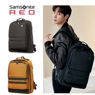 [Samsonite RED] EGUN Black backpack men trend Korean active travel casual backpack 15.6 laptop bag