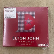Elton John Diamonds 3CD Evergreen Tree Selection Collection Can Be Payed On Delivery Opened Uniform 