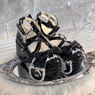 Fairy Style lolita lolita Shoes lo Japanese lolita Show jk Small Leather Shoes Platform Sole Uniform