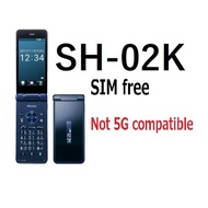 SHARP SH-02K  AQUOS  Android Flip keitai Phone SIM free Used