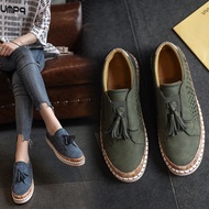GPT Comfortable Flat Bottom Breathable Shoes Plus Size 43 Casual Fringed Shoes