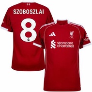 利物浦 蘇保羅印字 主場客場足球球衣波衫 英超 premier League Liverpool