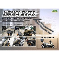 Rapido Heavy Duty Monorack With Plastic Rack Base for AX200S Motorcycle