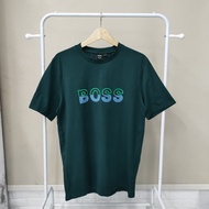 Hugo BOSS 100% Original Baju Tshirt Tee Kaos Pria Hijau