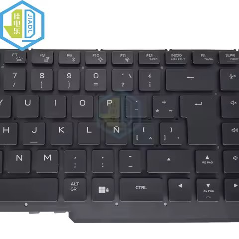Latin RGB Backlit Keyboard For Dell For Alienware M15 Ryzen Edition R5 M15 R5 R6 038C17 38C17 G16 76