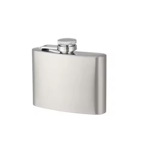 High Quality Stainless Steel Hip Flask Leakproof Container Whisky Flagon Portable Convenient Liquor 