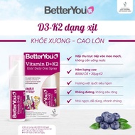 Shop Mẹ Kiến 90Better You Vitamin D3K2 Kids Daily Oral Spray 15ml - hàng nhập khẩu