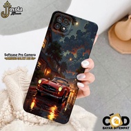HP Samsung Galaxy A22 5G Case Softcase Pro Camera Case Car Softcase Samsung A22 5G Phone Case Samsun