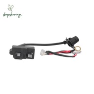 SHOPSHARING Ignition Coil Module, Black Compact Chainsaw Ignition Coil, Durable Easy Installation Me