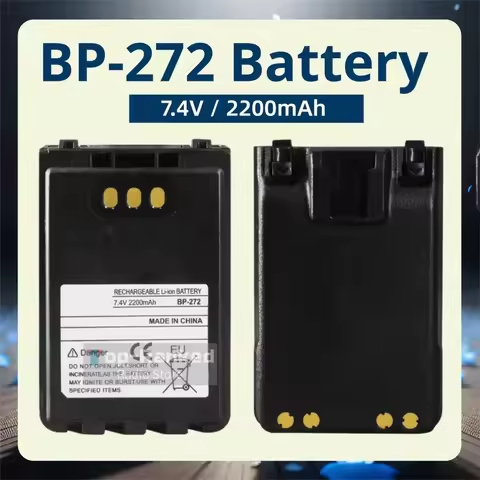 BP-272 Battery Pack 2200mAh BP-272Li Walkie Talkie Rechargeable Battery Replacement Compatible with 