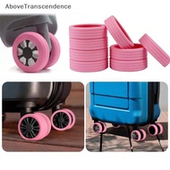 Abo  8Pcs Silicone Wheels Protector For Luggage Reduce Noise Travel Luggage Suitcase Wheels Cover Luggage Accessories Abo