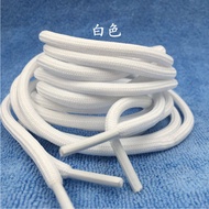 shoe lace no tie shoe lace Round Tight Black White Daddy Shoelaces