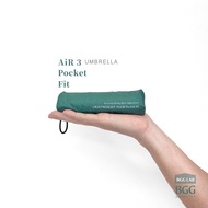 [BGG Umbrella] AIR Umbrella 3 Ultra Short Light Fine Folding Umbrella|UV Sunscreen Super Water Repel