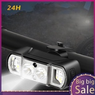 [infinisteed.sg] USB Rechargeable Bike Headlight Waterproof Super Bright Bike Light Cycling Light