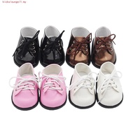 KICKSLOUNGEL 1 pair Doll Leather Shoes, Mini 8.5cm/9cm  Canvas Doll Shoes, Doll Accessories Colorful