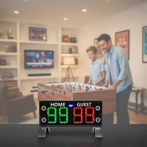 Multisports Touchscreen Score Board Games Competition Portable LED Digital Scoreboard For Cornhole T