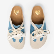 Mellowco รุ่น Wister รองเท้าเปิดส้นหนัง Suede Mule M10-5036