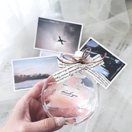 不凋繡球浮游花 畢業禮物 USB小夜燈 交換禮物