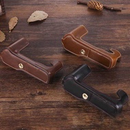 Leather Camera Half Case Cover for Fujifilm XF10 XT2 XT3 XT100 XA5 XA7 XA10 XA20 XT10 XT20 XT30 X100
