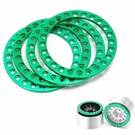 4x CNC Aluminum Wheel Outer Beadlock Ring for 1.9" Wheels Rim 1/10 RC Crawler