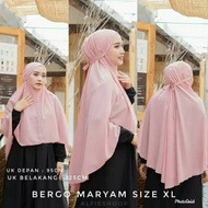 Bergo maryam jumbo XL khimar khimar labuh khimar muslimah