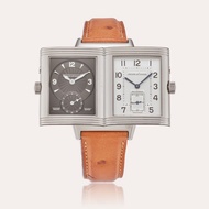 Jaeger-LeCoultre Reference 270.8.54 Reverso Duoface | A stainless steel rectangular dual time zone w