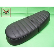 DOUBLE SEAT COMPLETE BROWN Fit For YAMAHA YB100 // Corrugated