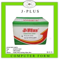 J-PLUS - Continuous Form CF 9 1/ 2 x 13/ 2 6 Ply (K6/2) NCR - Box