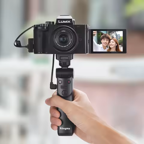 ​Multi-function Remote Control Camera Grip Handheld Selfie Tripod For PanasonicDC-G100/G110/GH5/GH5S