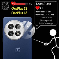 For OnePlus 13 12 11 12R 11R Ultra Clear Slim Back Camera Lens Full Cover 9H Tempered Glass Guard Pr