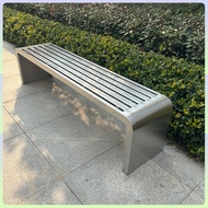 Park Bench Stainless Steel Outdoor Bench Landscape Plaza Outdoor Bench Outdoor Bench Anti-Corrosion 